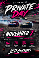 JCP Customs private day - Nov 7th